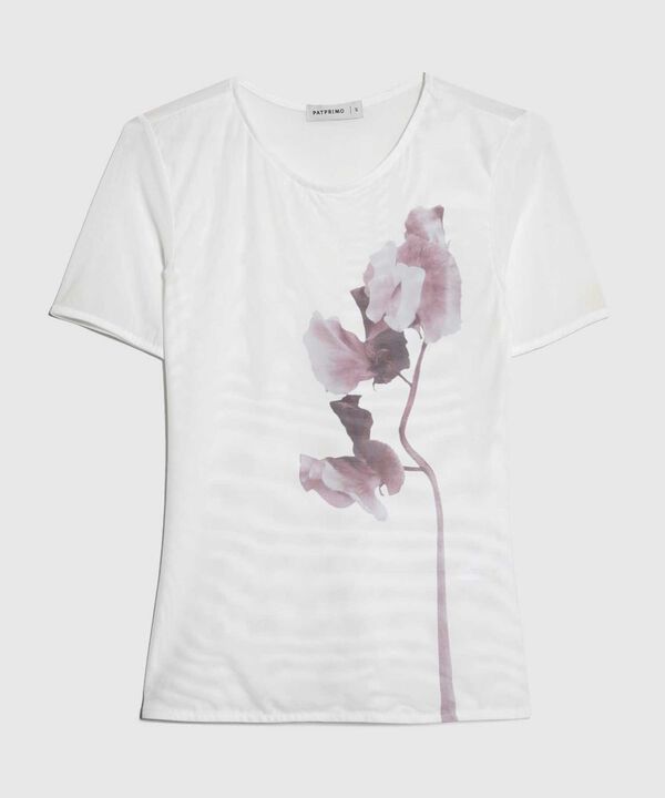 Camiseta Estampado Floral