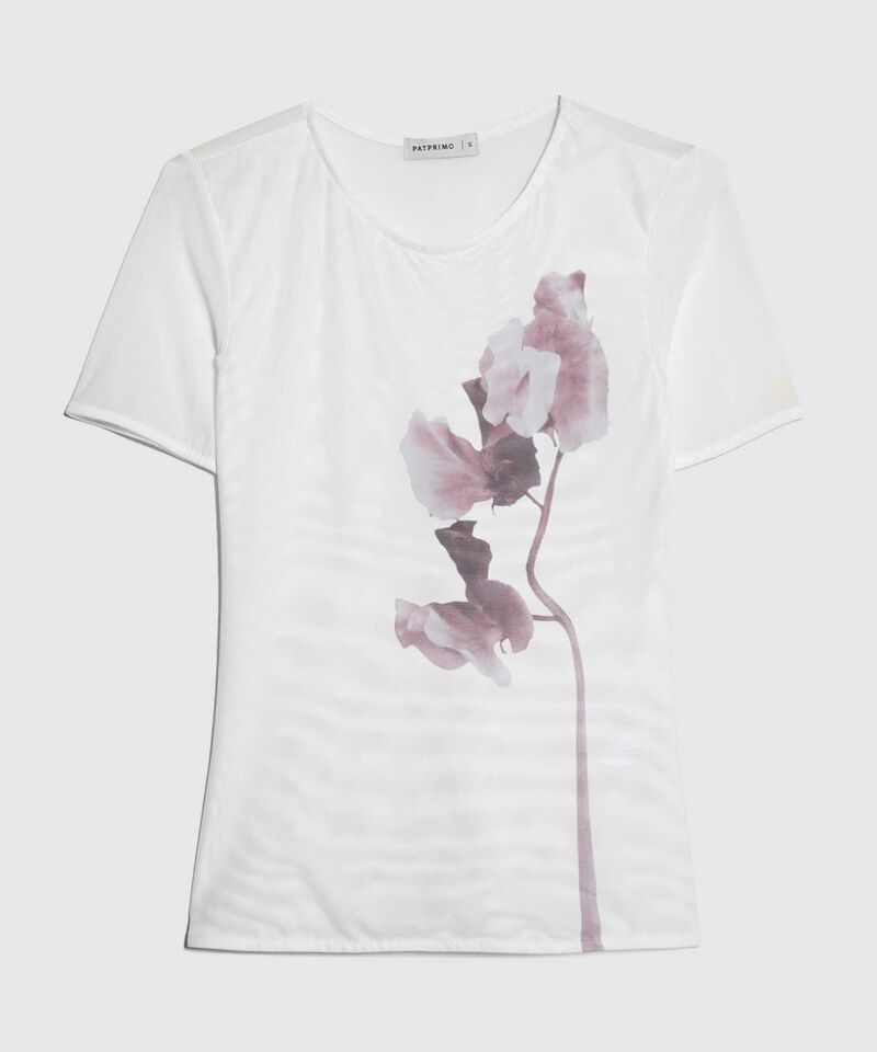 Camiseta Estampado Floral