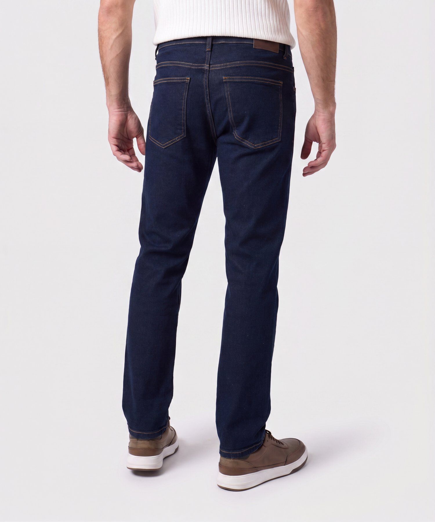 Jean Slim Fit Con Cinco Bolsillos Hombre