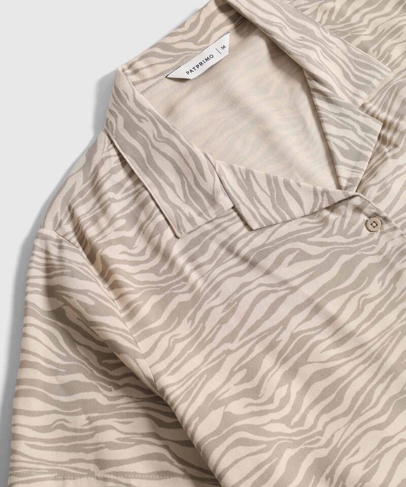 Pijama Camisera Con Pantal&oacute;n Para Mujer