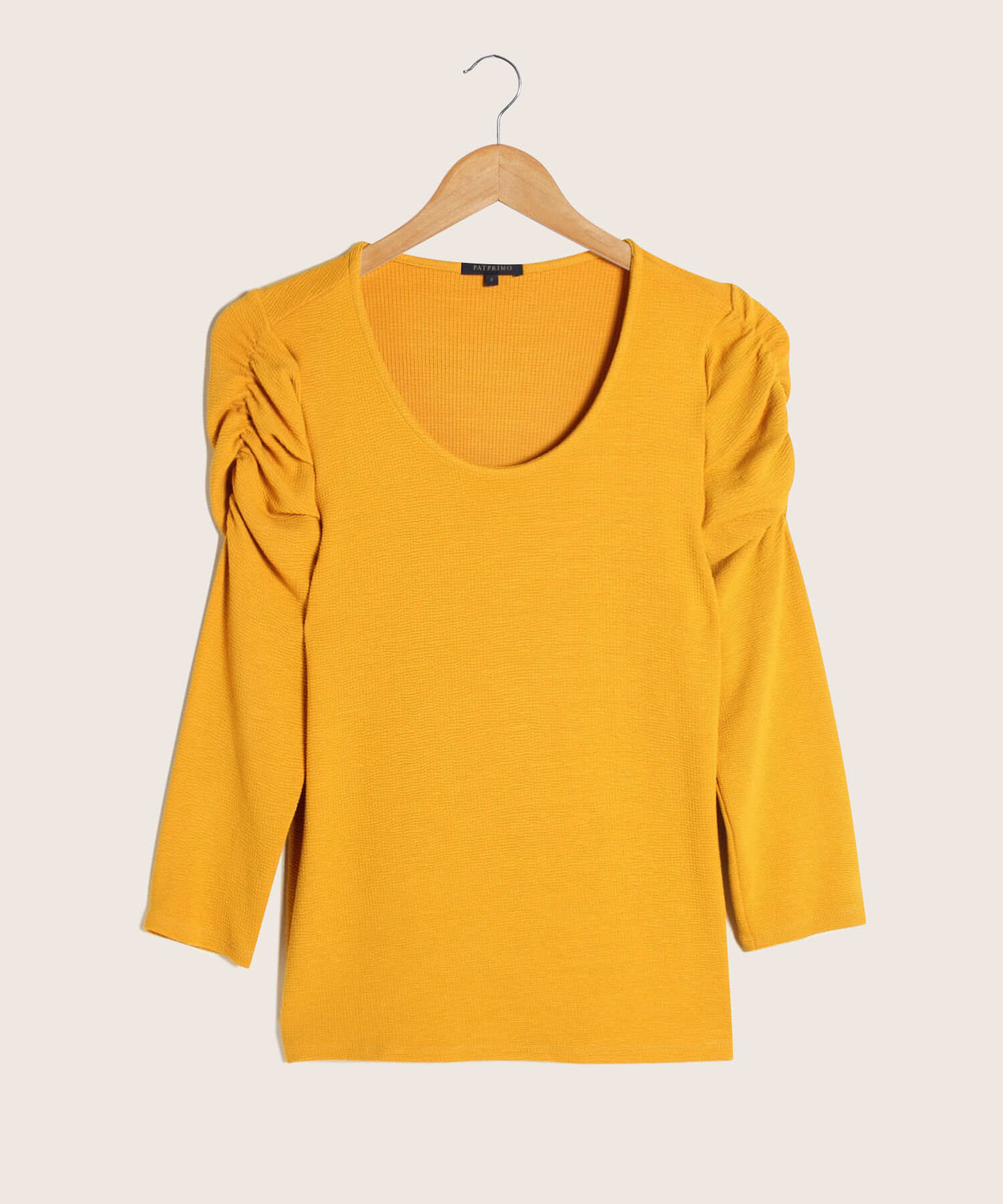 Camiseta Unicolor  Manga  Farol