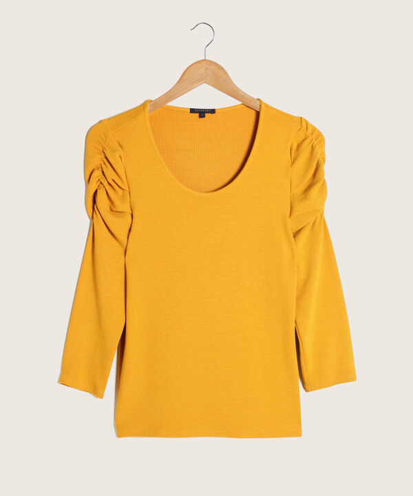 Camiseta Unicolor  Manga  Farol