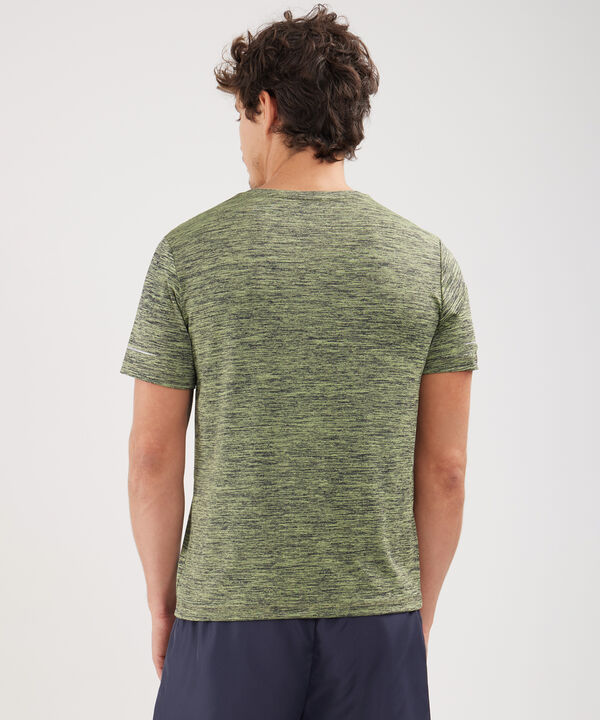 Camiseta Para Hombre De Diseño Deportivo, Cuello Redondo, Manga Corta
