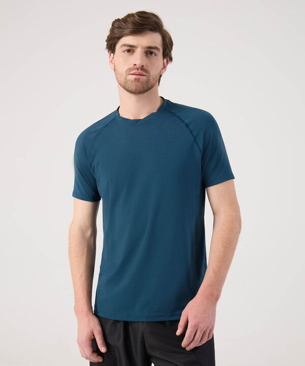 Camiseta Con Textura Para Hombre image number null