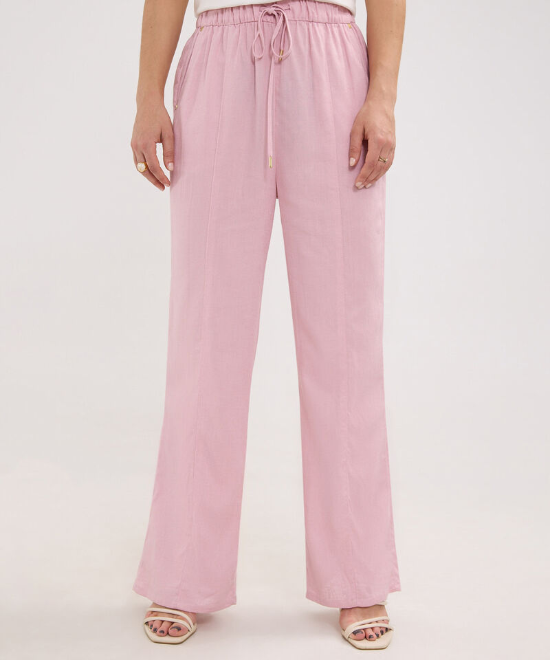 Pantalón en Efecto Lino
