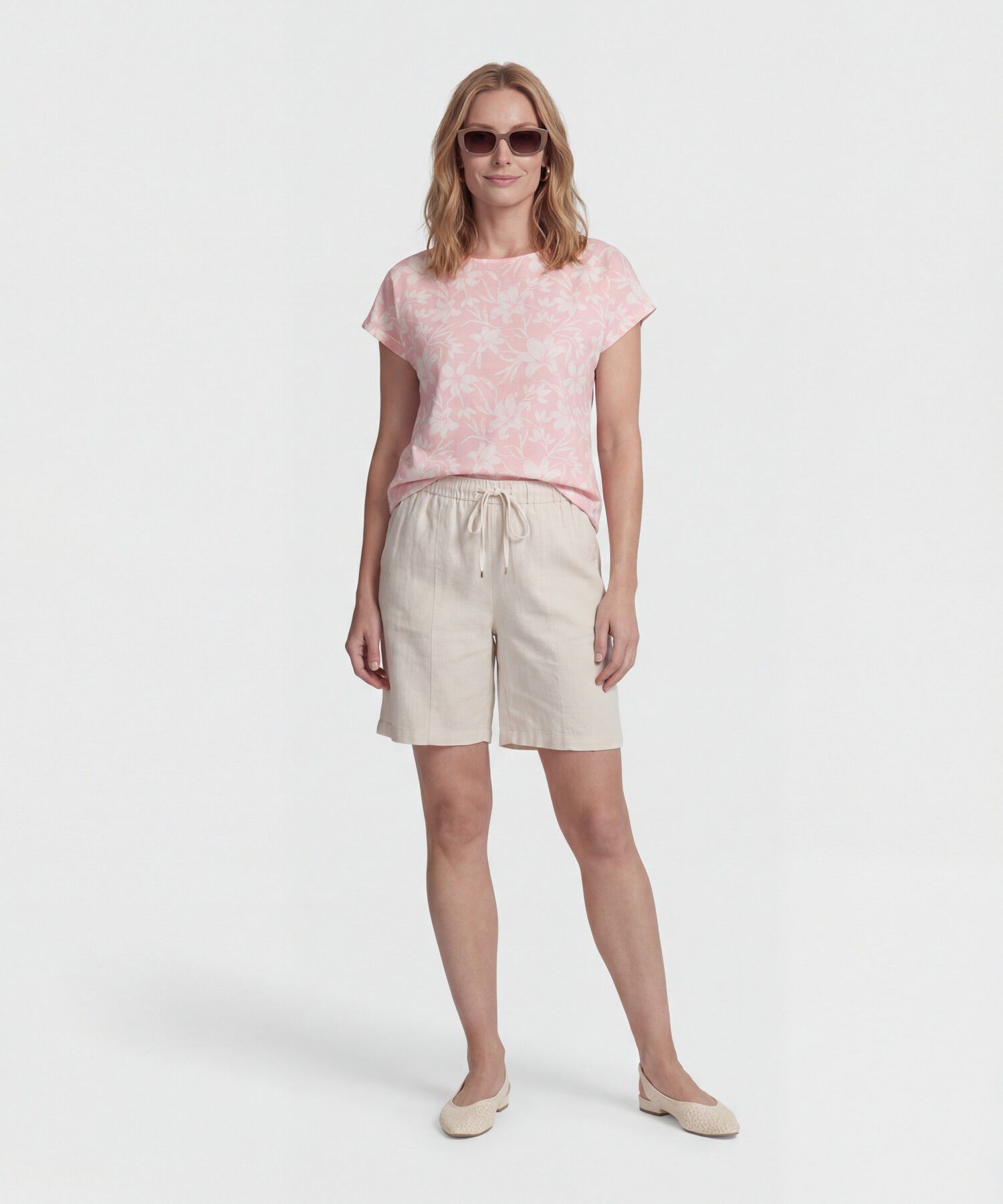 Bermuda con Cord&oacute;n Ajustable para Mujer