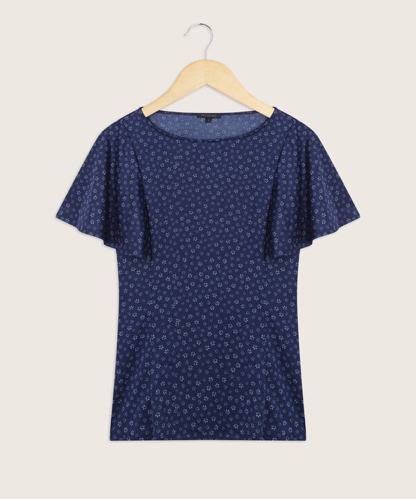 Camiseta Estampada Cuello Redondo