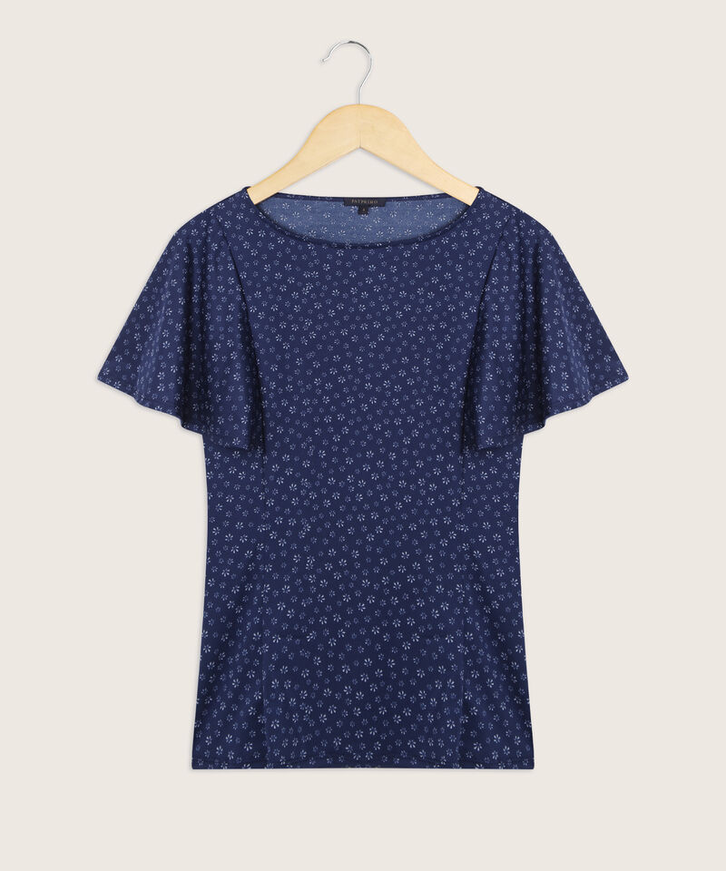 Camiseta Estampada Cuello Redondo