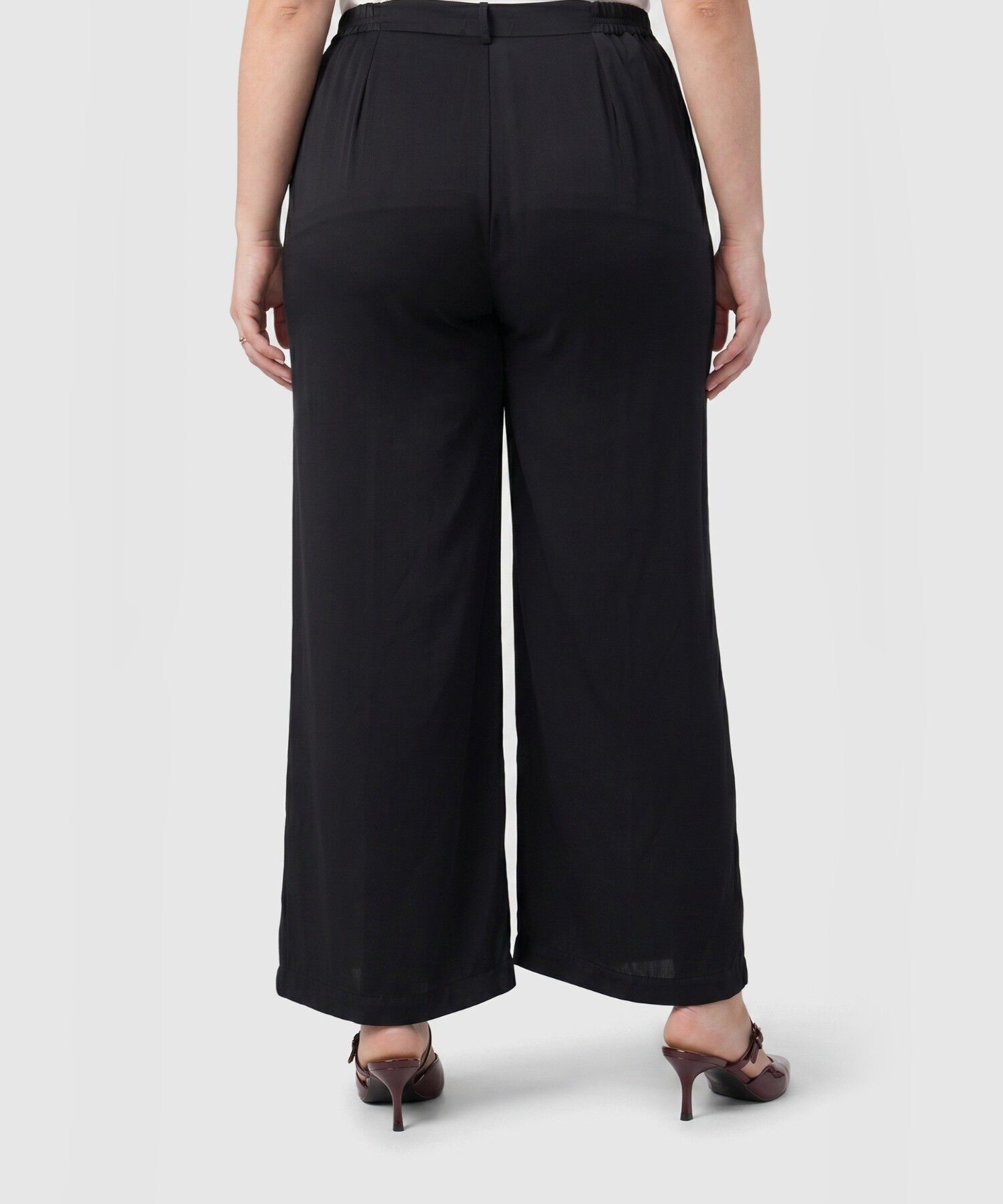 Pantal&oacute;n Culotte Con Pedrer&iacute;a Para Mujer Curvy