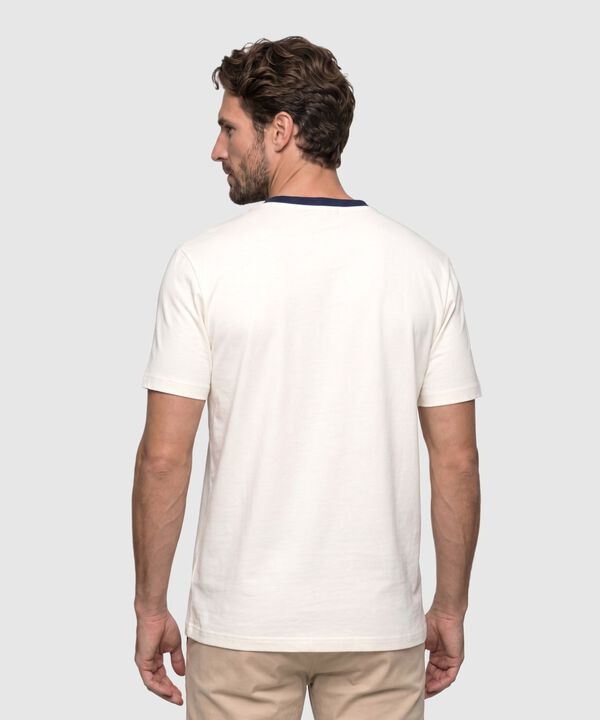 Camiseta Manga Corta Estampada Para Hombre