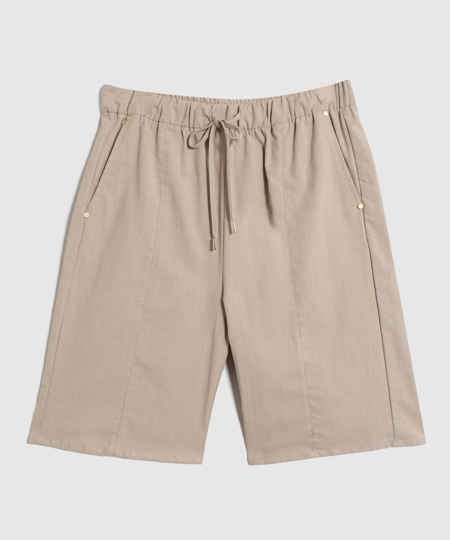 Bermuda Larga Unicolor 