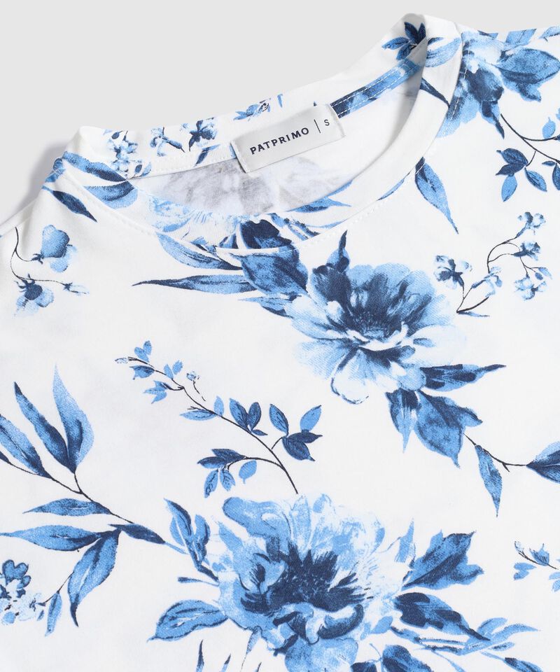Camiseta Estampada Manga Corta 
