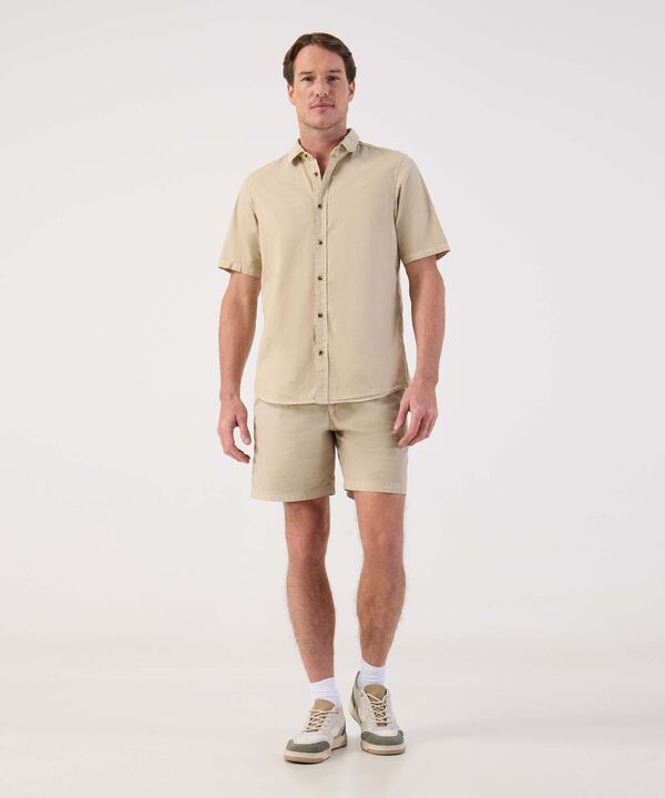 Camisa de Manga Corta para Hombre Casual image number null