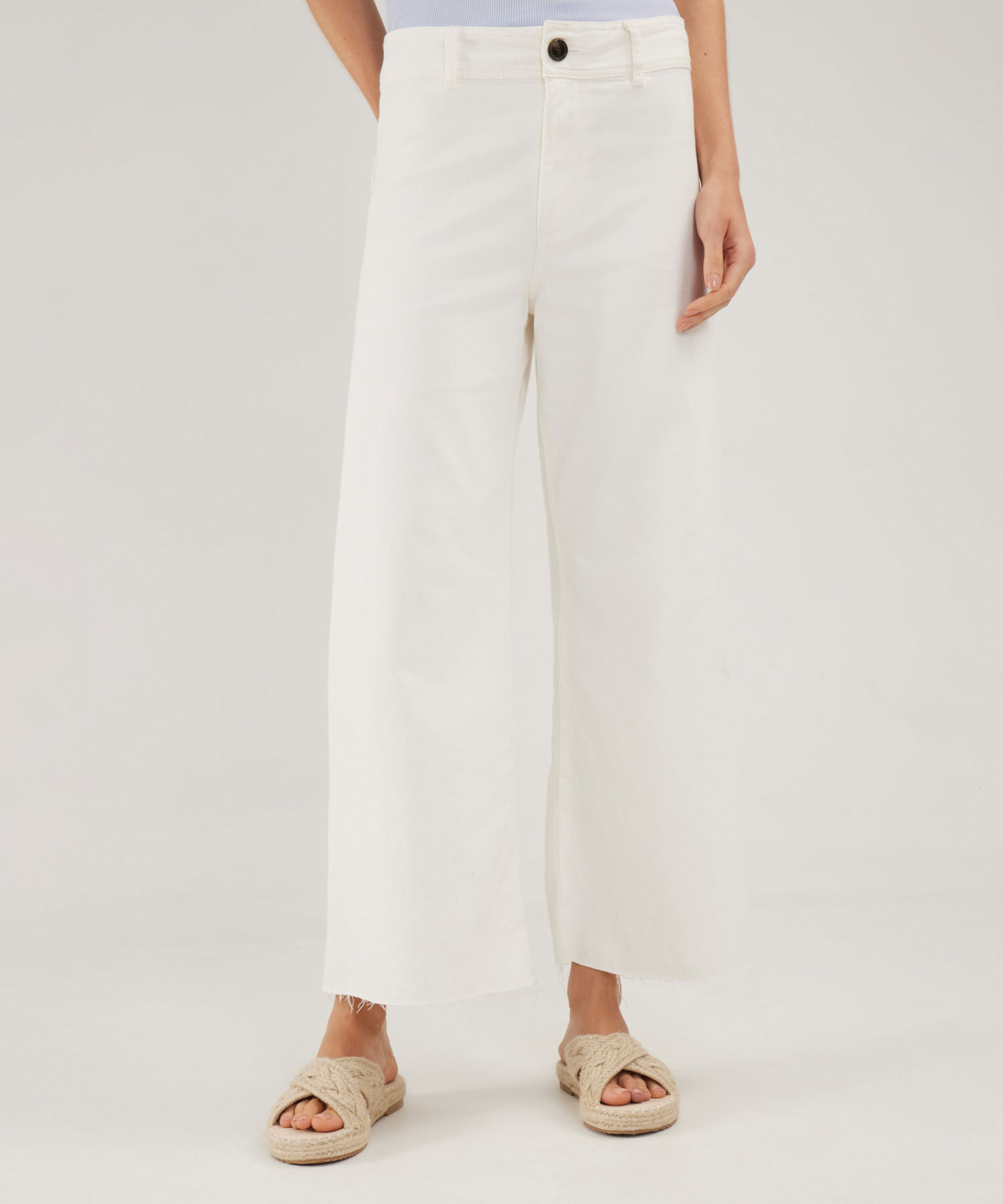 Jean Culotte Tipo Marine Tono Off White Compa Online Patprimo