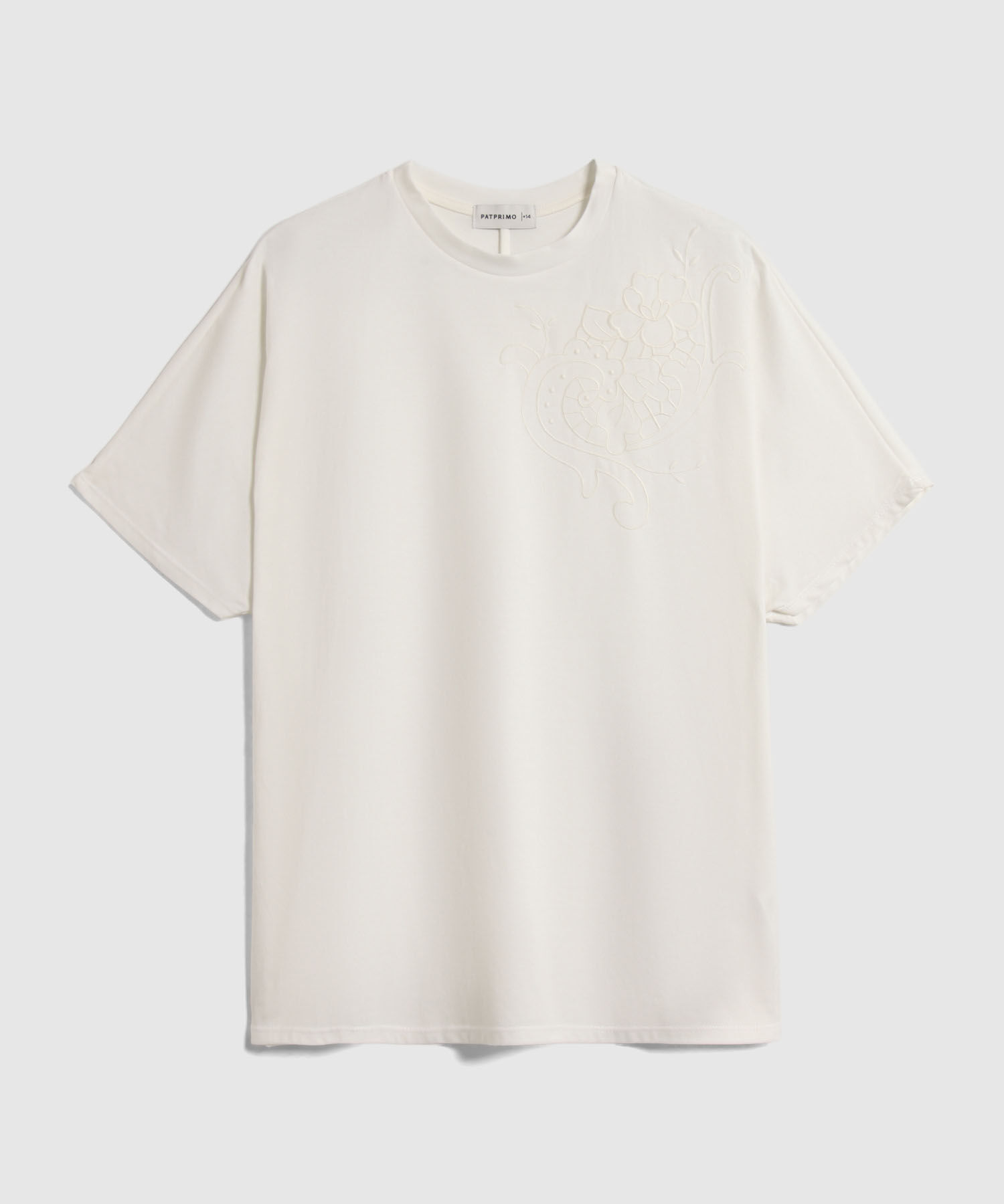 Camiseta Unicolor Texturizada Para Mujer Curvy