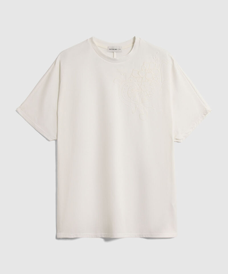 Camiseta Unicolor Texturizada Para Mujer Curvy