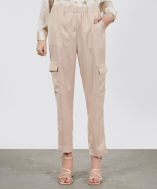 Pantalon Cargo Unicolor image number null