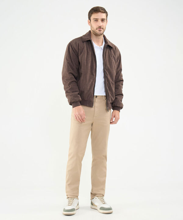 Chaqueta De Pana Acolchada image number null