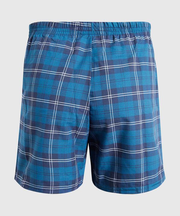 Boxer Para Hombre De Diseño Holgado, Y Estampado En Algodón  image number null