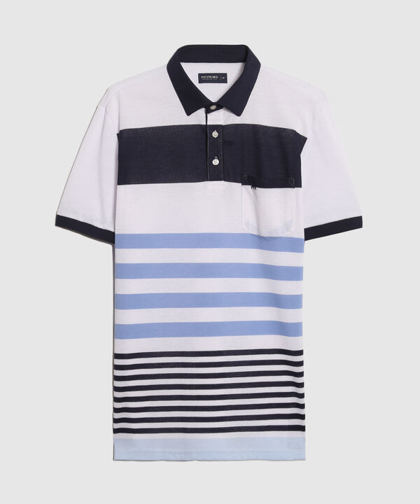 Polo Cuello Duro en Bloques image number null