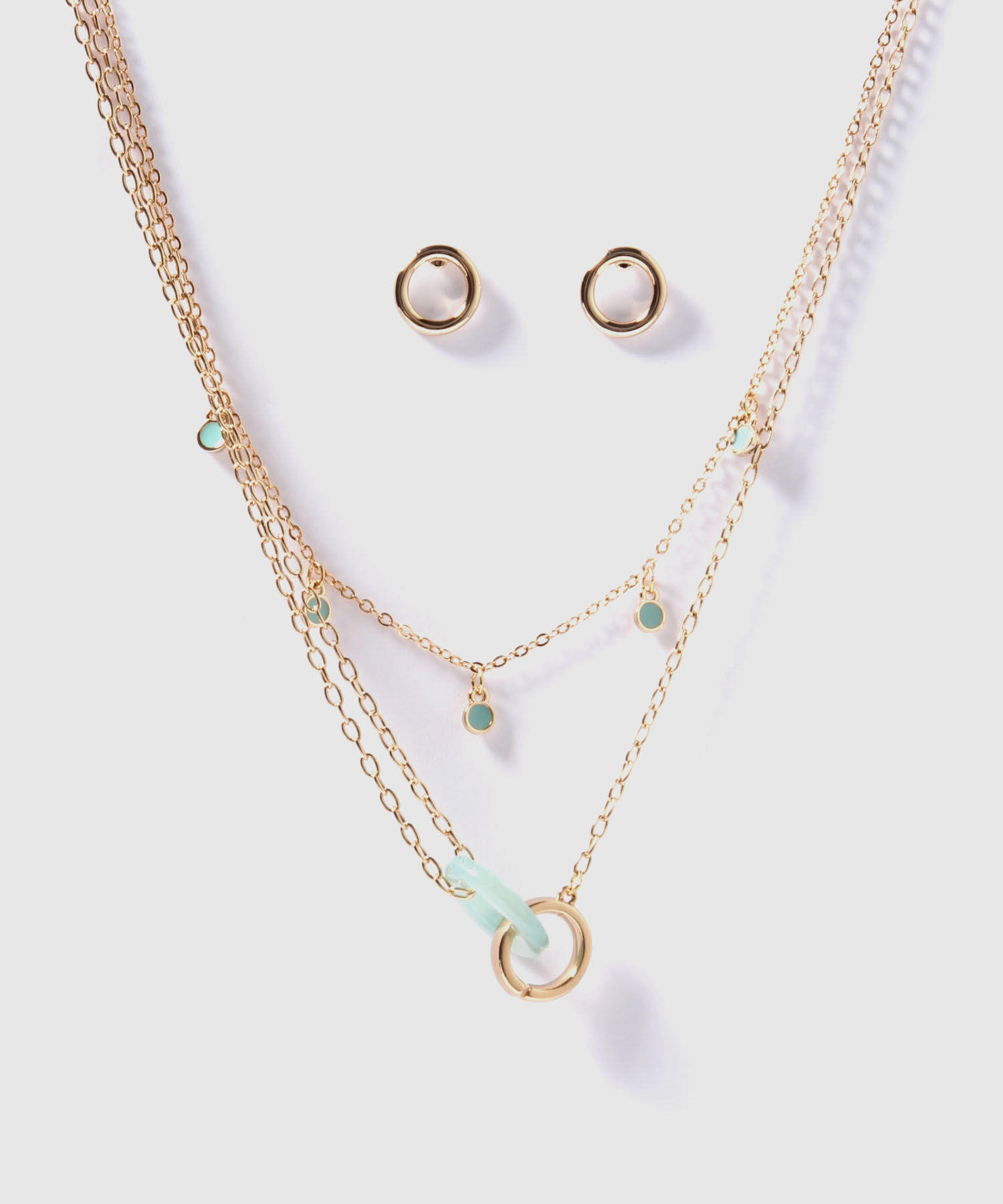 Set De Collar Y Aretes