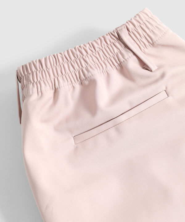 Bermuda Sastrera Con Pinzas Para Mujer Curvy