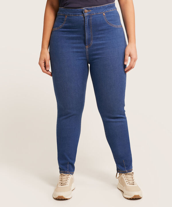 Leggings Alba Azul Oscuro Con Dirty