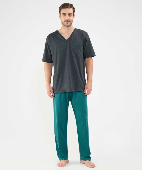 Pijama Corto Largo image number null
