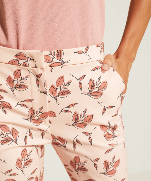 Pantalon Clasico Estampado