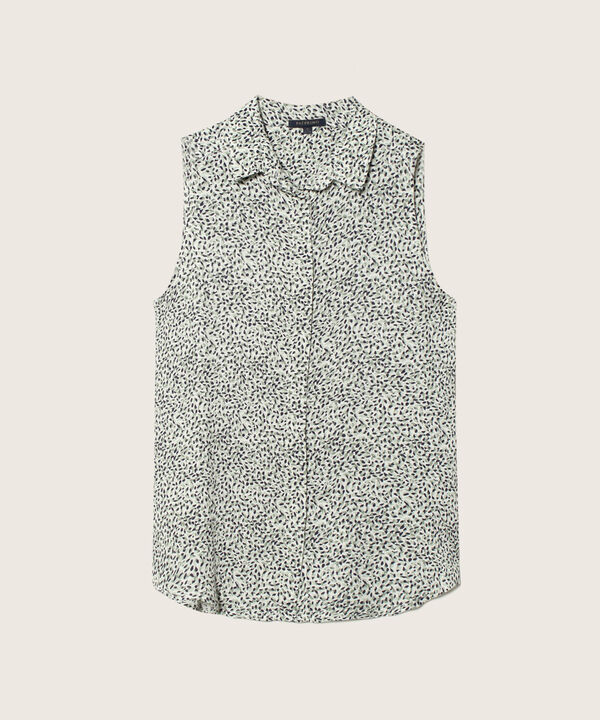 Camisa Manga Sisa Estampada