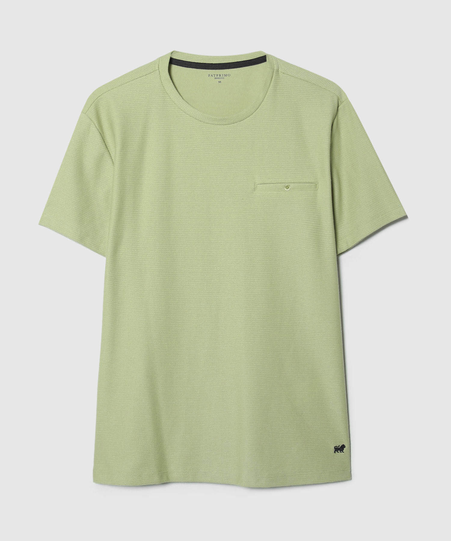 Camiseta Manga Corta Con Bolsillo