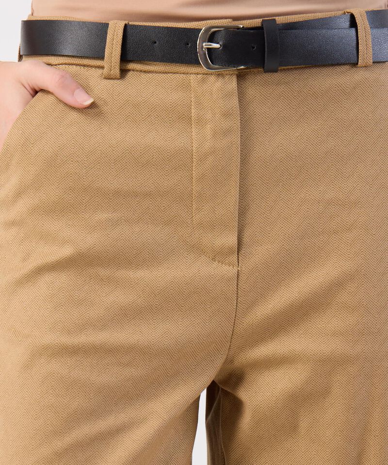 Pantalón Sastre Estampado Micro