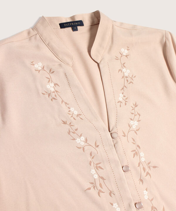Blusa Unicolor Con Screen