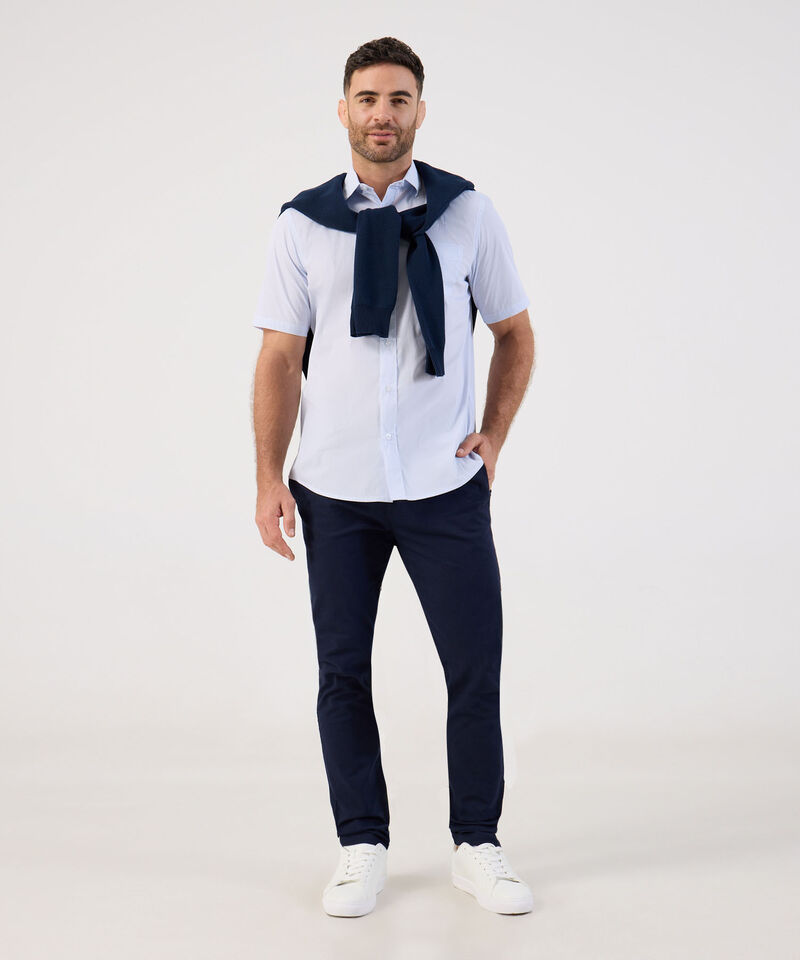 Camisa de Manga Corta Regular Fit Para Hombre