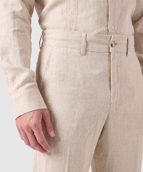 Pantal&oacute;n Largo Casual Para Hombre