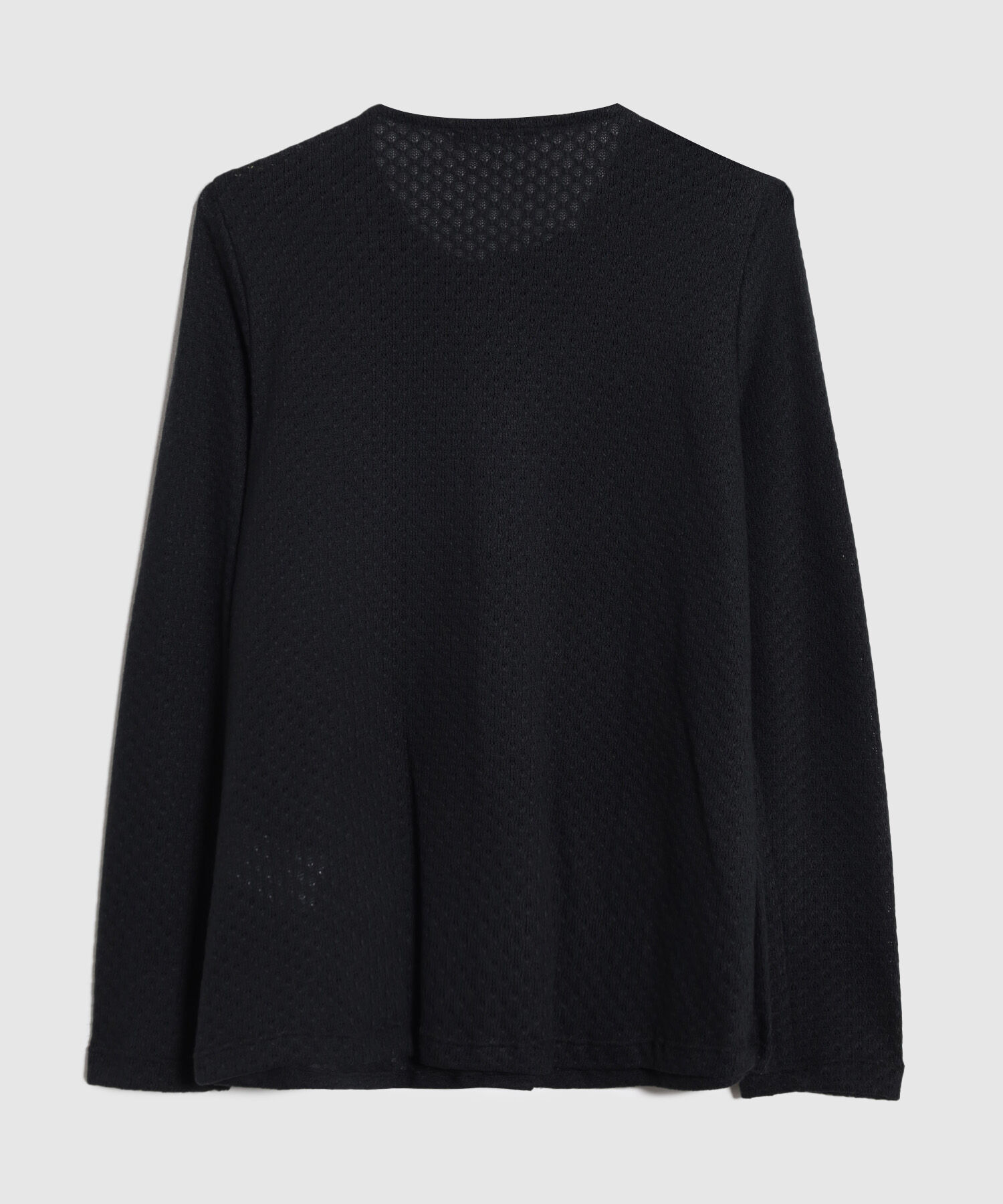 Saco Cárdigan Mujer Cuello Redondo Botones