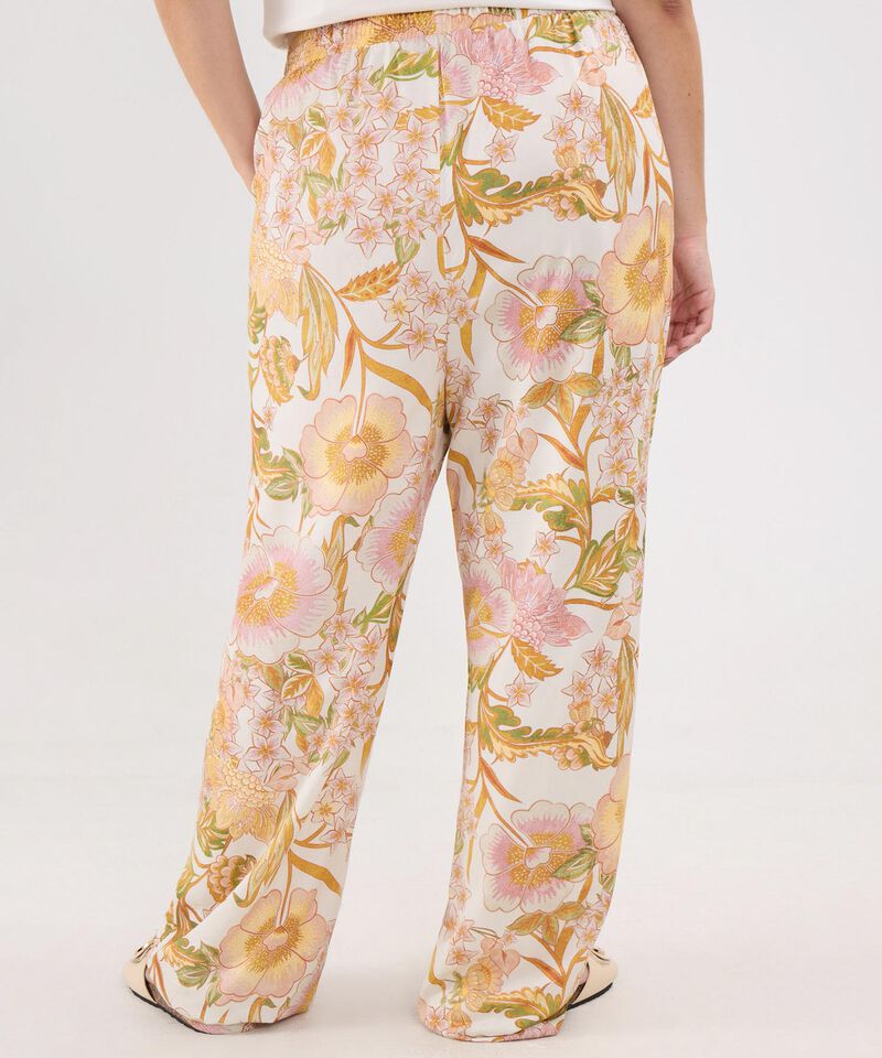 Pantalon Estampado Fluido