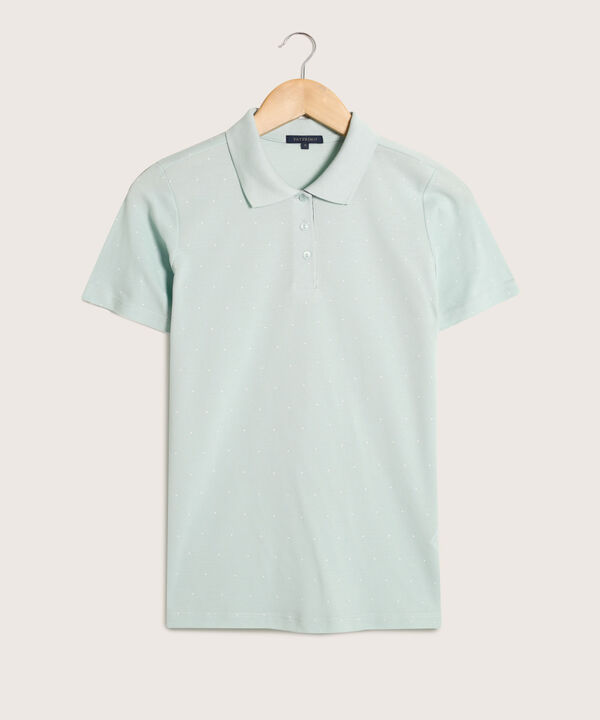 Polo Estampada Manga Corta image number null