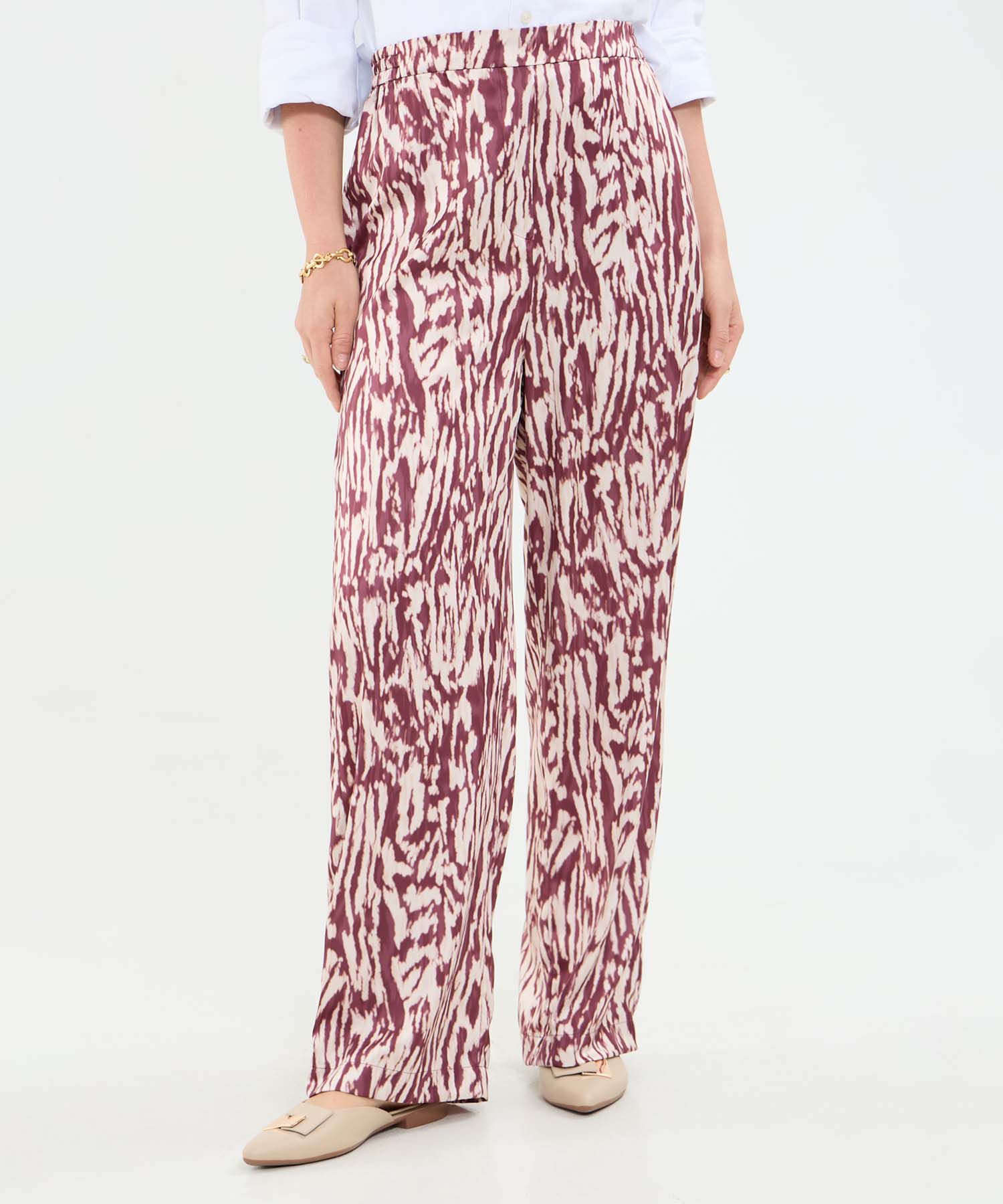 Pantalón estampado para mujer