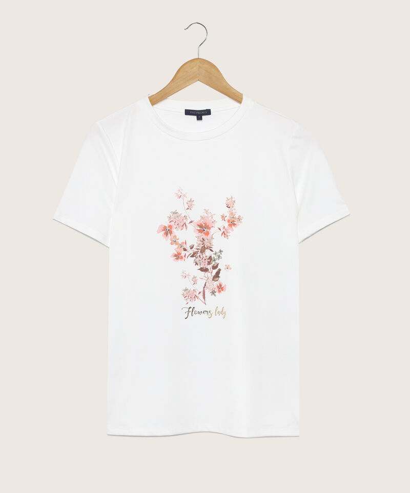 Camiseta Manga Corta  Con Sublimacion En Frente