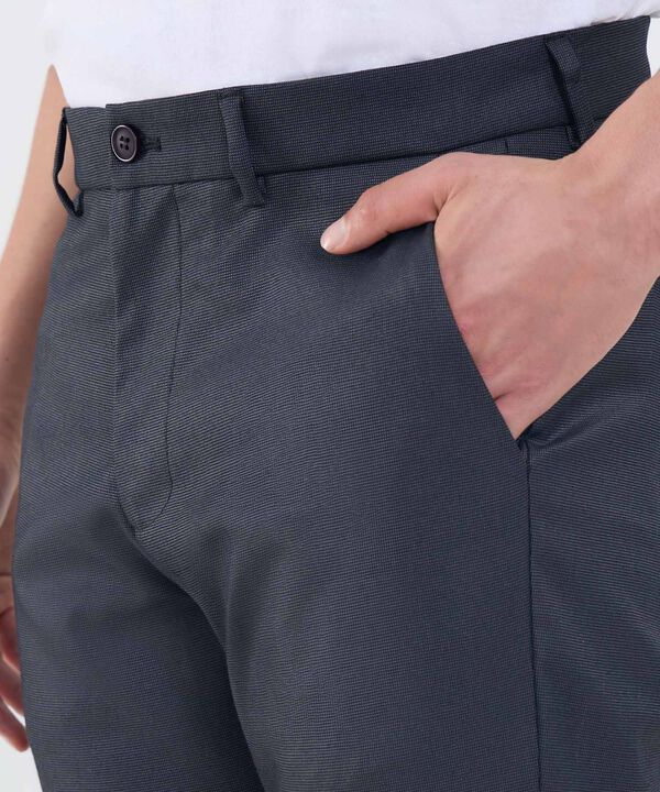 Pantalón Formal Con Bolsillos image number null