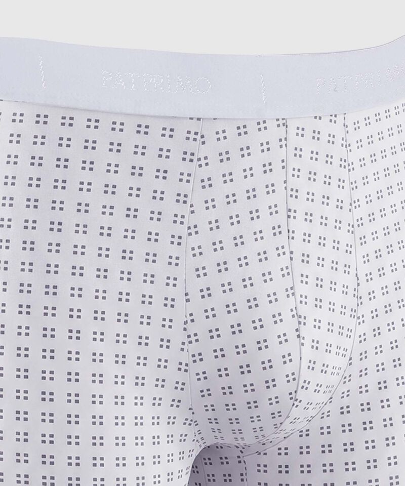 B&oacute;xer Medio Con Estampado Para Hombre