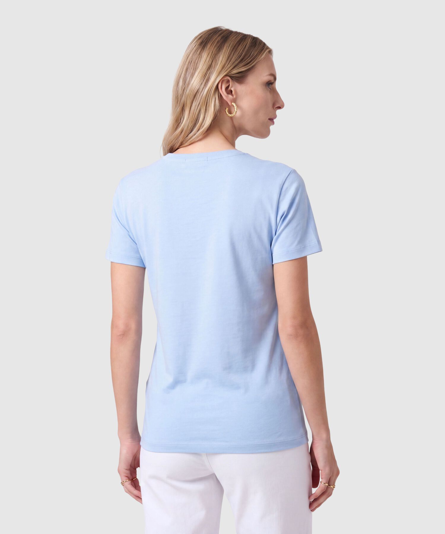 Camiseta Estampada Manga Corta Mujer