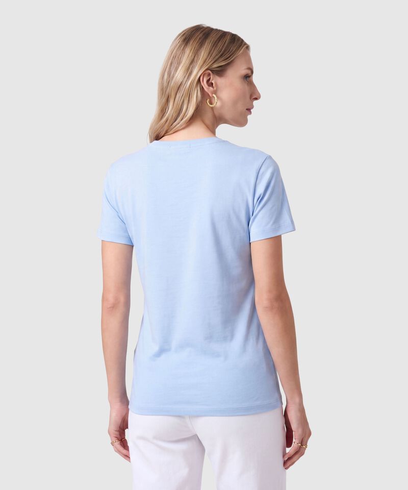 Camiseta Estampada Manga Corta Mujer