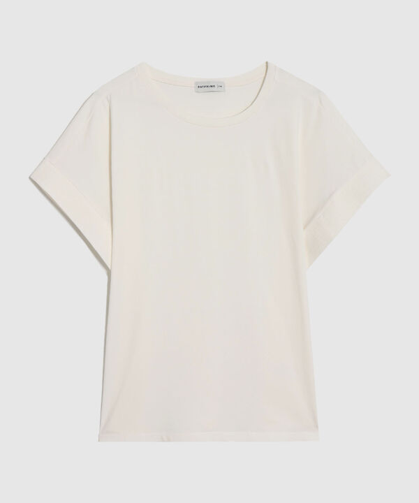 Camiseta Basica Unicolor Para Mujer Curvy image number null