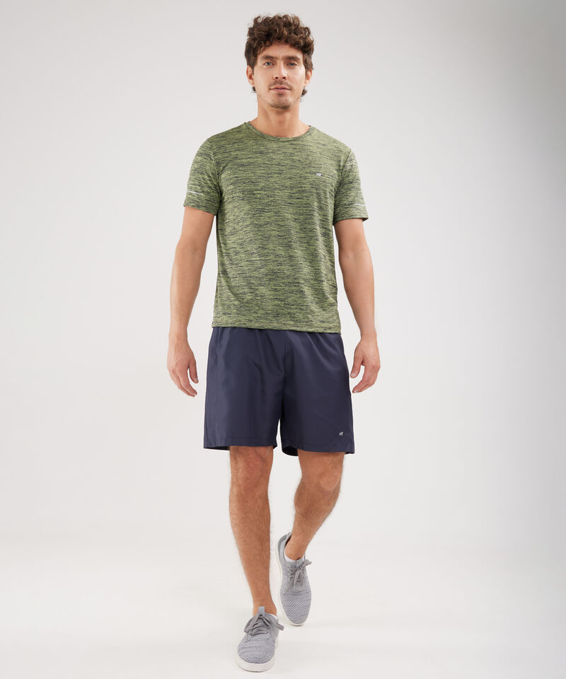 Camiseta Para Hombre De Diseño Deportivo, Cuello Redondo, Manga Corta