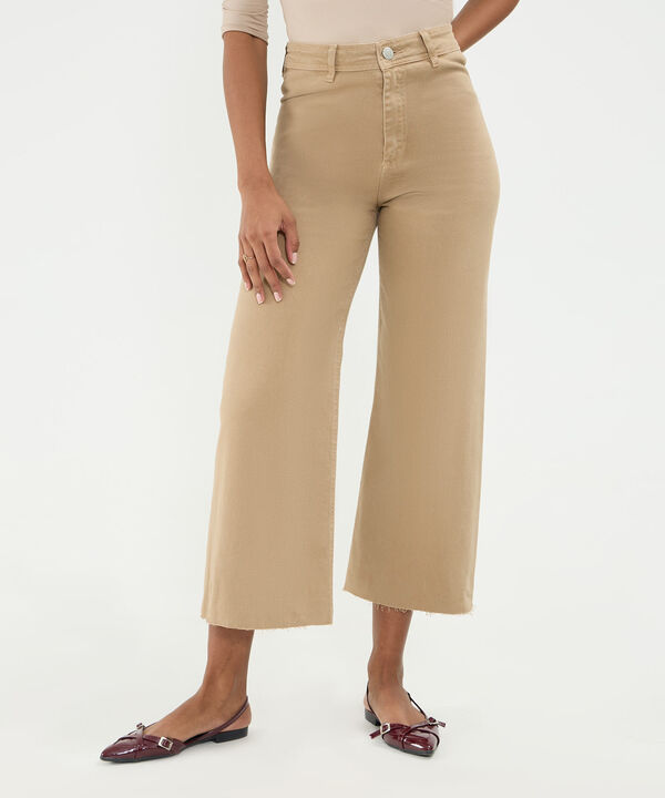 Jean Culotte Tipo Marine Para Mujer image number null