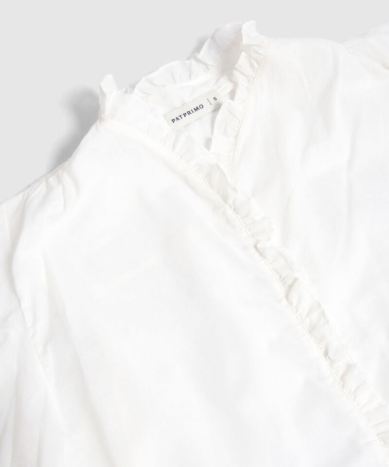 Blusa Unicolor Manga Corta 