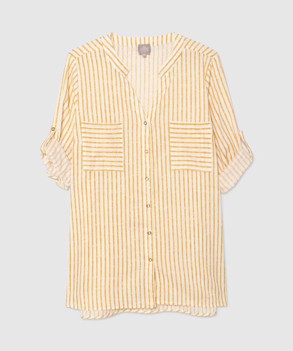 Blusa Manga 3/4  Estampada