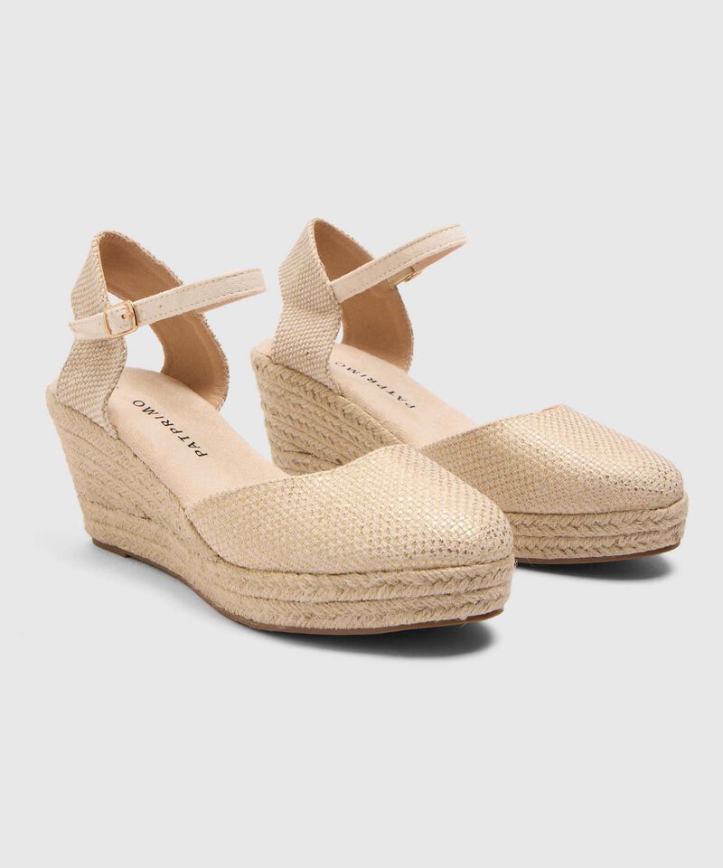 Espadrilles Con Cu&ntilde;a De Yute Para Mujer
